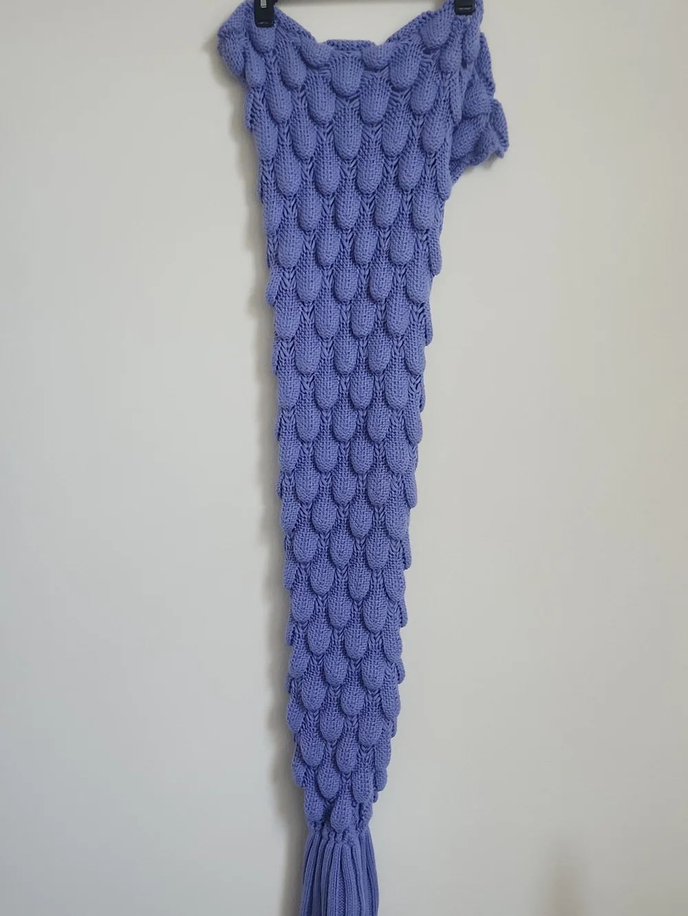 Moda Up Crochet Light Purple Knit Mermaid Tail